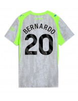 Ženske Nogometnih dresov Manchester City Bernardo Silva #20 Tretji 2025-26 Kratki rokavi Ženske Nogometnih dresov Manchester City Bernardo Silva #20 Tretji 2025-26 Kratki rokavi